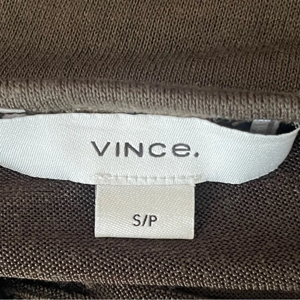 Vince Olive Green‎ Stretch Jersey Midi Dress
